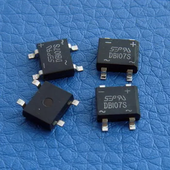 

( 20 pcs/lot ) DB107S, 1A 1KV, 1.0A 1000V SMD Bridge Rectifier.