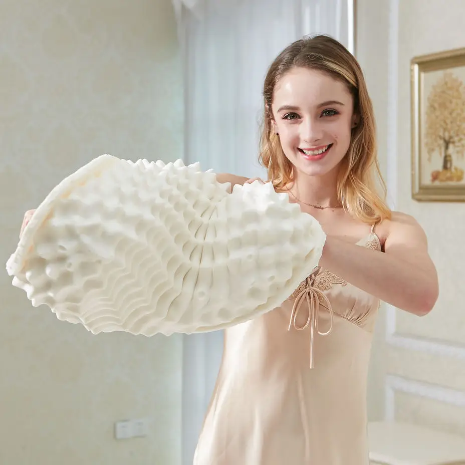 Buy Neck Pillow 60x40cm Bedding Latex Pillow