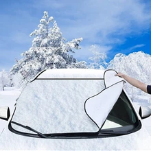 Чехол для экрана магнитный автомобильный оконный экран Мороз лед большой снег Защита от пыли