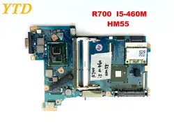 Оригинальный Для Toshiba R700 материнская плата для ноутбука R700 I5-460M HM55 испытанное хорошее Бесплатная доставка