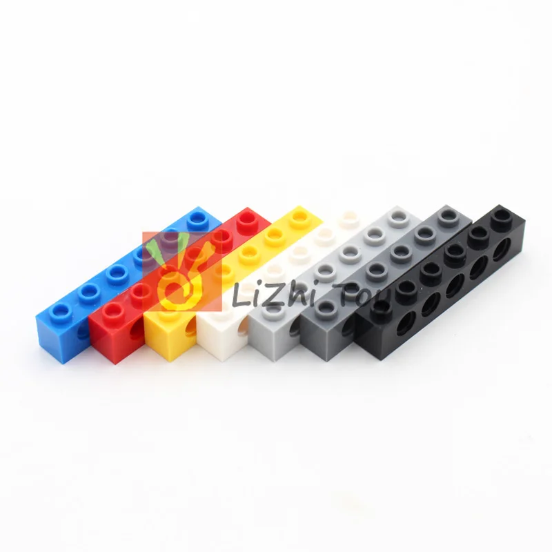 Lizhi Technic 3894 кирпич 1x6 с отверстием толстый модель строительные блоки технические