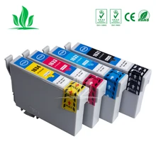 4 pcs 16XL T1631 Cartucho de Tinta Compatível para Epson WorkForce WF-2010W/2510WF/2520NF/2530WF/2540WF/ 2630WF impressora