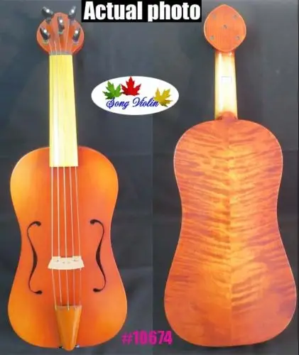 

Copy of old instrument,SONG 5 strings 15 3/4 " vielle,medieval Fiddle #10674