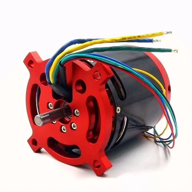 BLDC brushless DC сенсорный двигатель 80100 outrunner CA80 30 70V 8092 70KV с датчиком Холла для РУ хобби