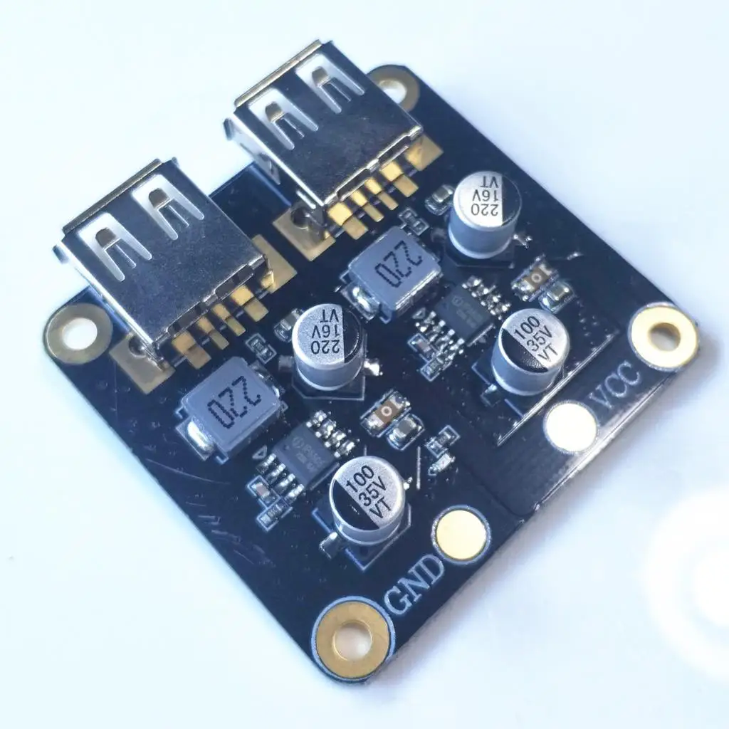 

2-way quick charge step-down module 12V24V to QC3.0 quick charge dual USB charging board