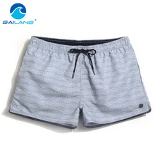 Gailang бренд новые летние мужские пляжные шорты для бега повседневные боксеры быстросохнущие плавки купальный костюм размера плюс шорты