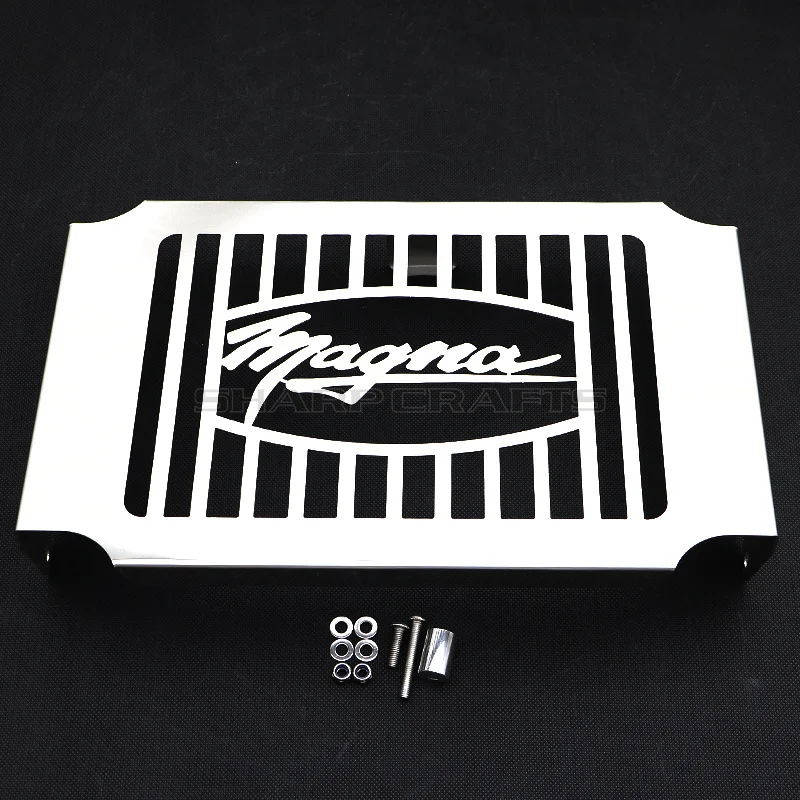 Motorcycle Engine Cover NEW Motorcycle Parts Radiator Cover Water Tank Cooler Grille Guard Fairing Protector For Honda Magna VF 750 VF750 1994-2004