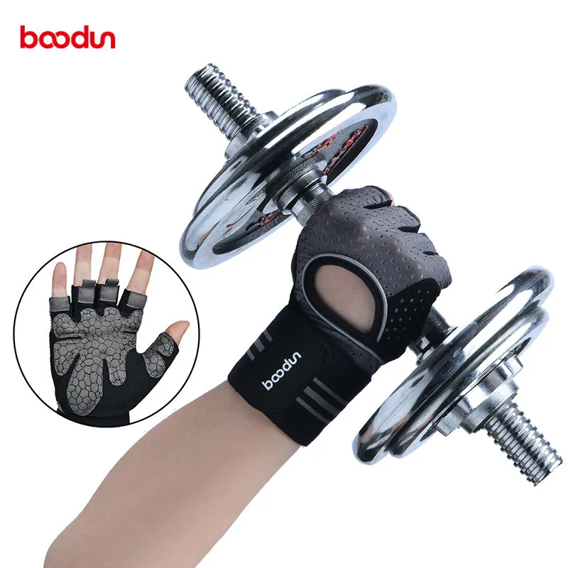 Half Finger Weight Lifting Sports Gloves Non Slip Men Women Fitness Training Gloves Body Building Outdoor Equipment 7181079