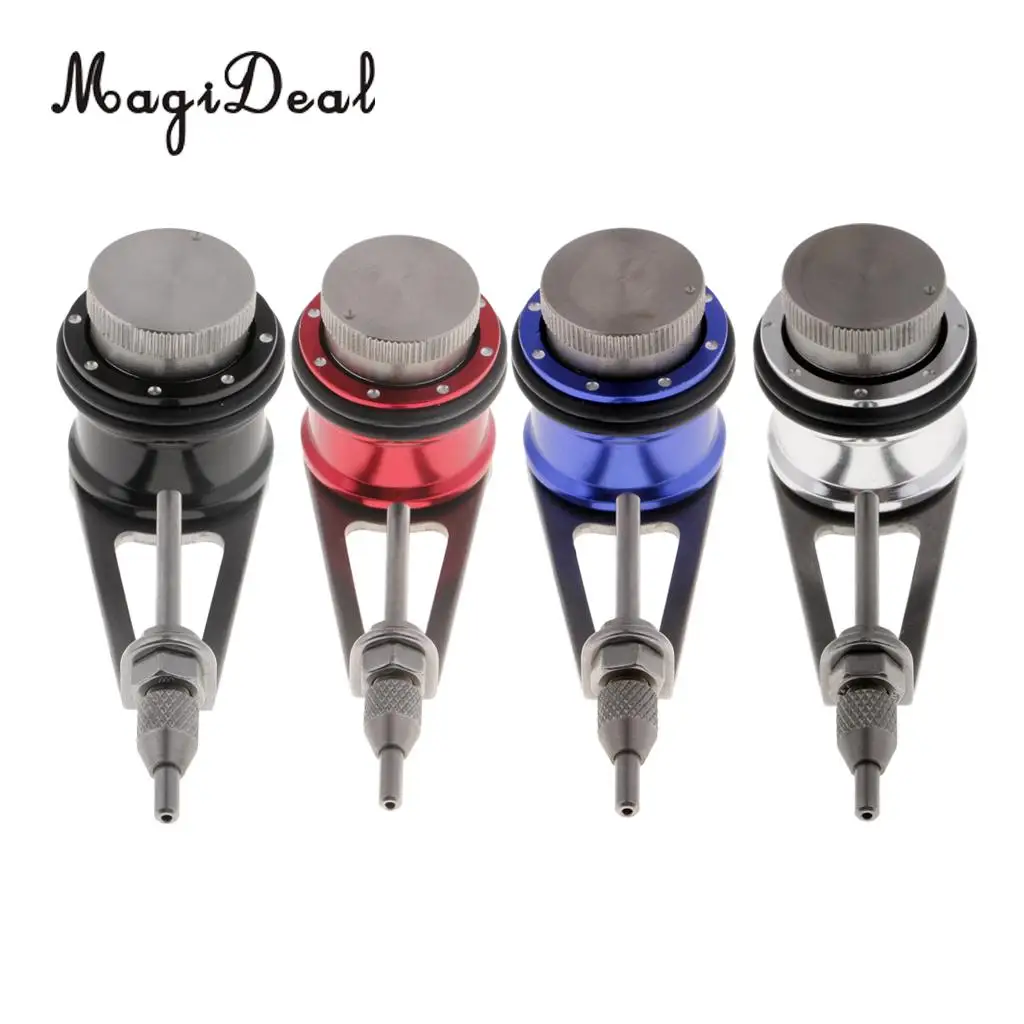 MagiDeal Bobbin Knotter PE Line Leader Line Knot Tying Tool Jigging Knots with quick adjusting disk-drag for making PR serving