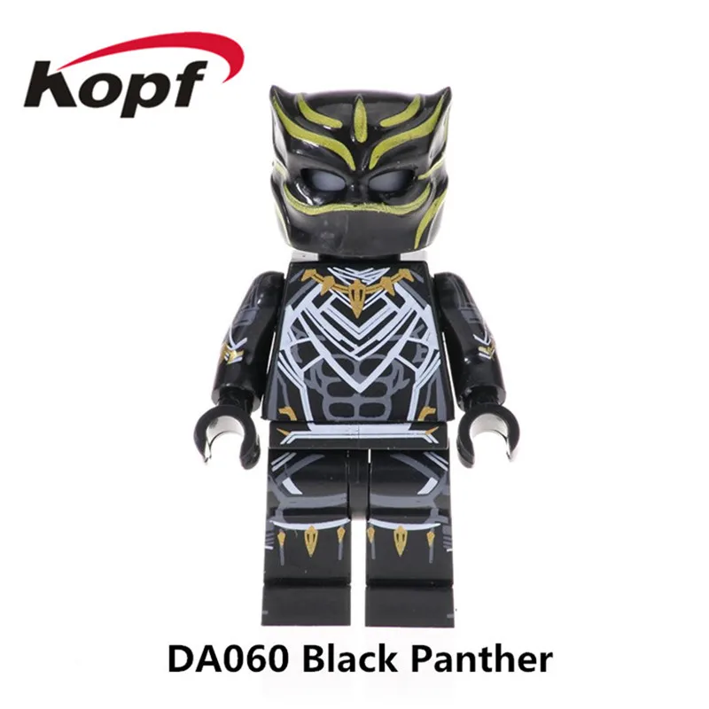 

20Pcs Super Heroes Batman Black Panther Series Bricks Education Building Blocks Figures Gift Toy Model For Children DA060