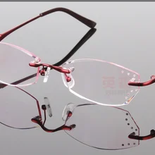 Женские элегантные очки для чтения, антибликовые женские очки без оправы, антиусталость, алмазная резка, высокое качество, удобные