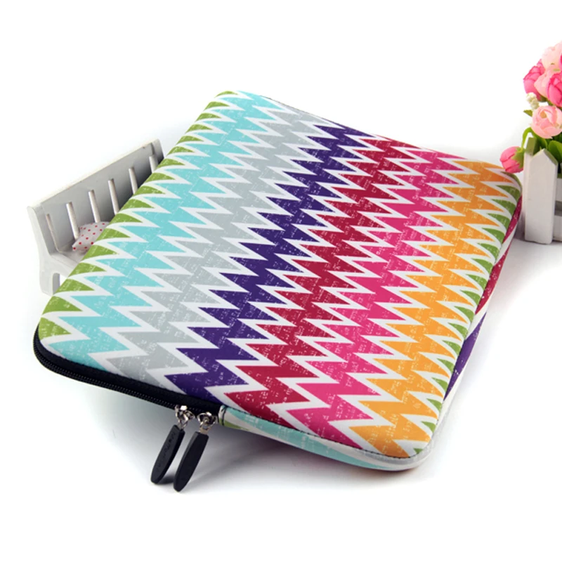 Bohemia customized laptop bag 7" 10" 12" 13.3" 14" 15.6" 17.3" notebook bag for macbook air/pro lenovo hp dell free shipping