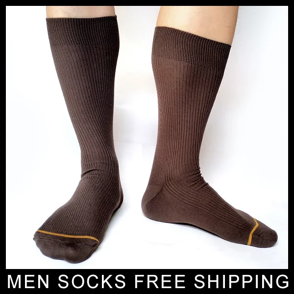 Brand Winter Cotton Socks For Mens Formal Dress suits Socks Sexy High