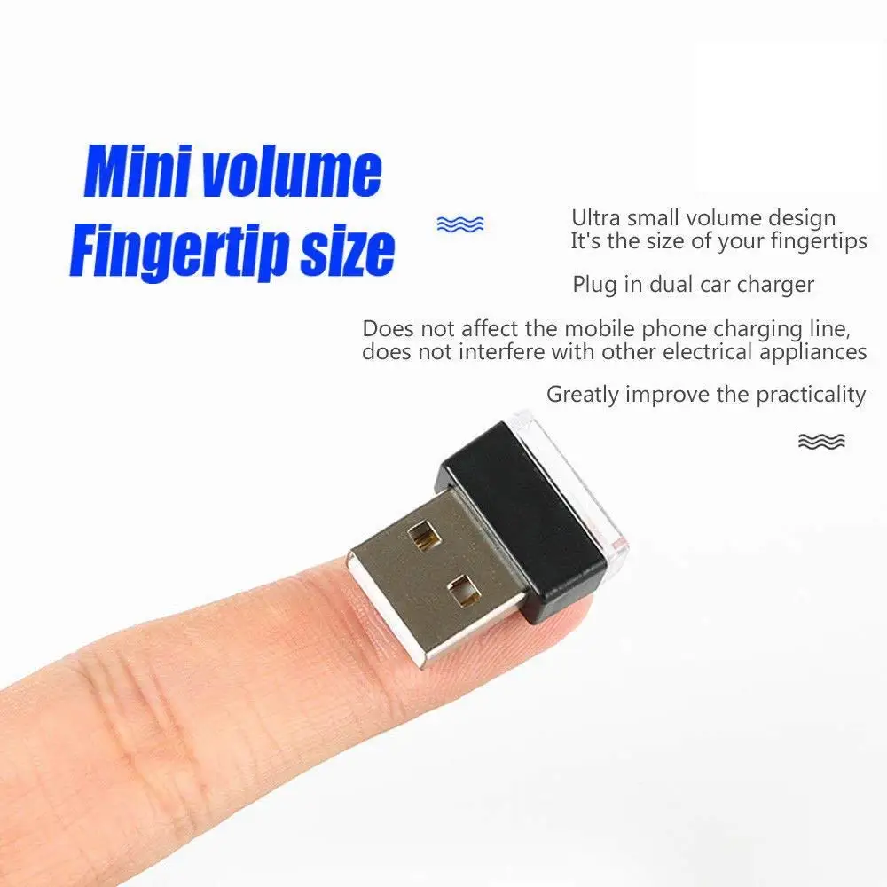 2 шт. Автомобильные светодиодные USB лампы|Фара для авто в сборе| |