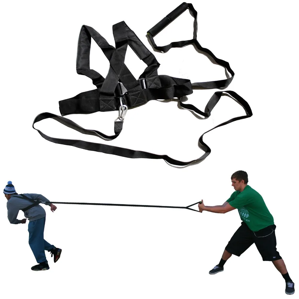 

Power Resistance Training Speed Agility Waist Shoulder Resistance Harness Exercises for Soccer basketball All Sports