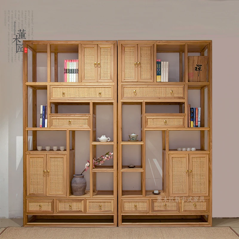 Витрина китайский muebles de sala cajonera meuble rangement Органайзер деревянная мебель cassettiera legno estanteria книжный шкаф