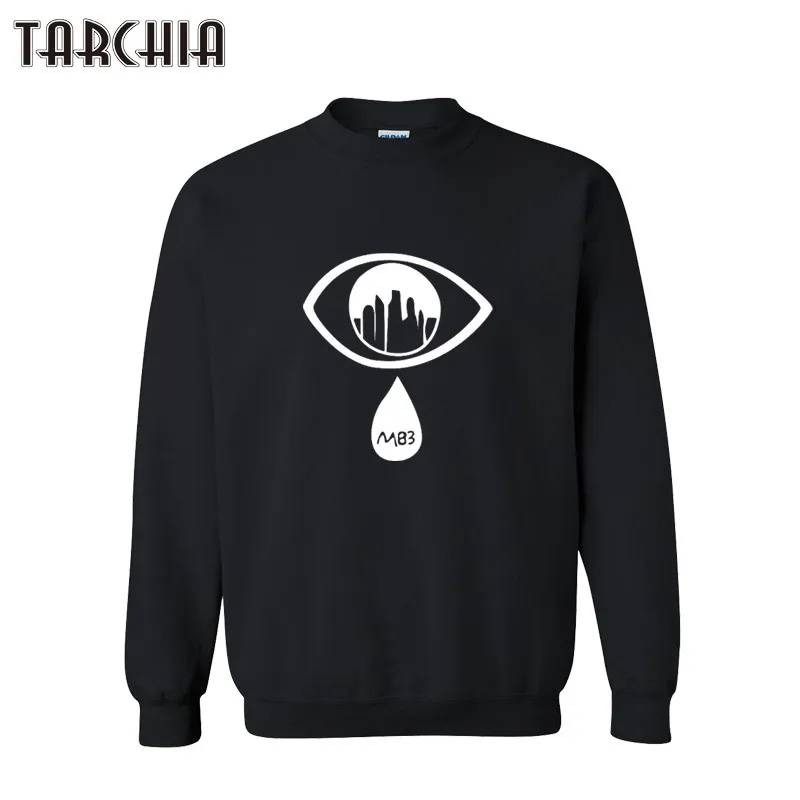 TARCHIA Модные мужские осенние пуловеры с круглым вырезом и длинными рукавами Harajuku