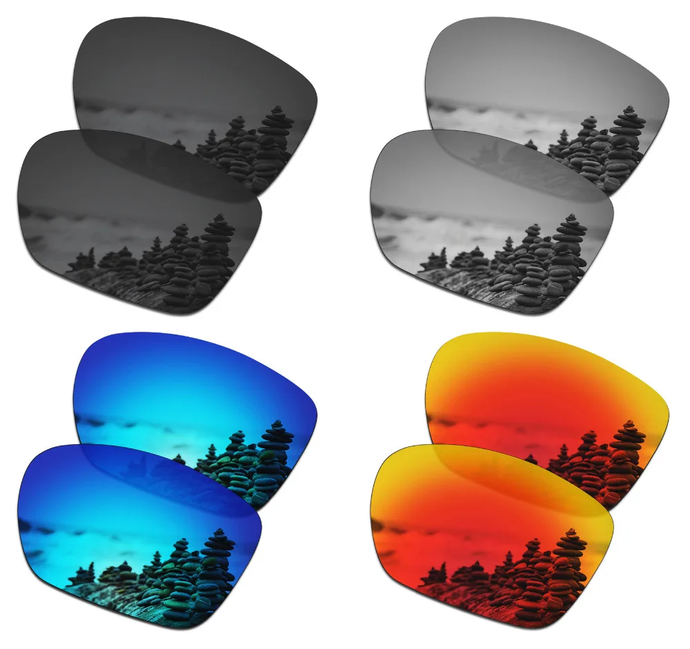 SmartVLT 4 пары поляризованных солнцезащитных очков замена линз для Oakley Twoface XL вида