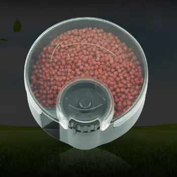 

1PC ABS Automatic Fish Feeder Aquarium Goldfish Smart Timing Auto Fish Feeder Pet Feeding Dispenser Timer Feeding