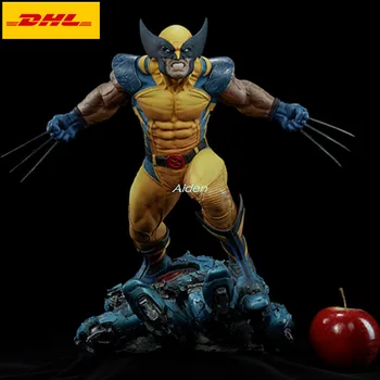 

20" X-Men Statue Superhero Bust Wolverine Full-Length Portrait PF Logan Howlett GK Action Figure Collectible Model Toy BOX B952