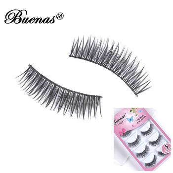 

50 pairs False eyelashes W002 crisscross eyelash fake eye lashes makeup items eyelashes extensions 5 pairs per pack