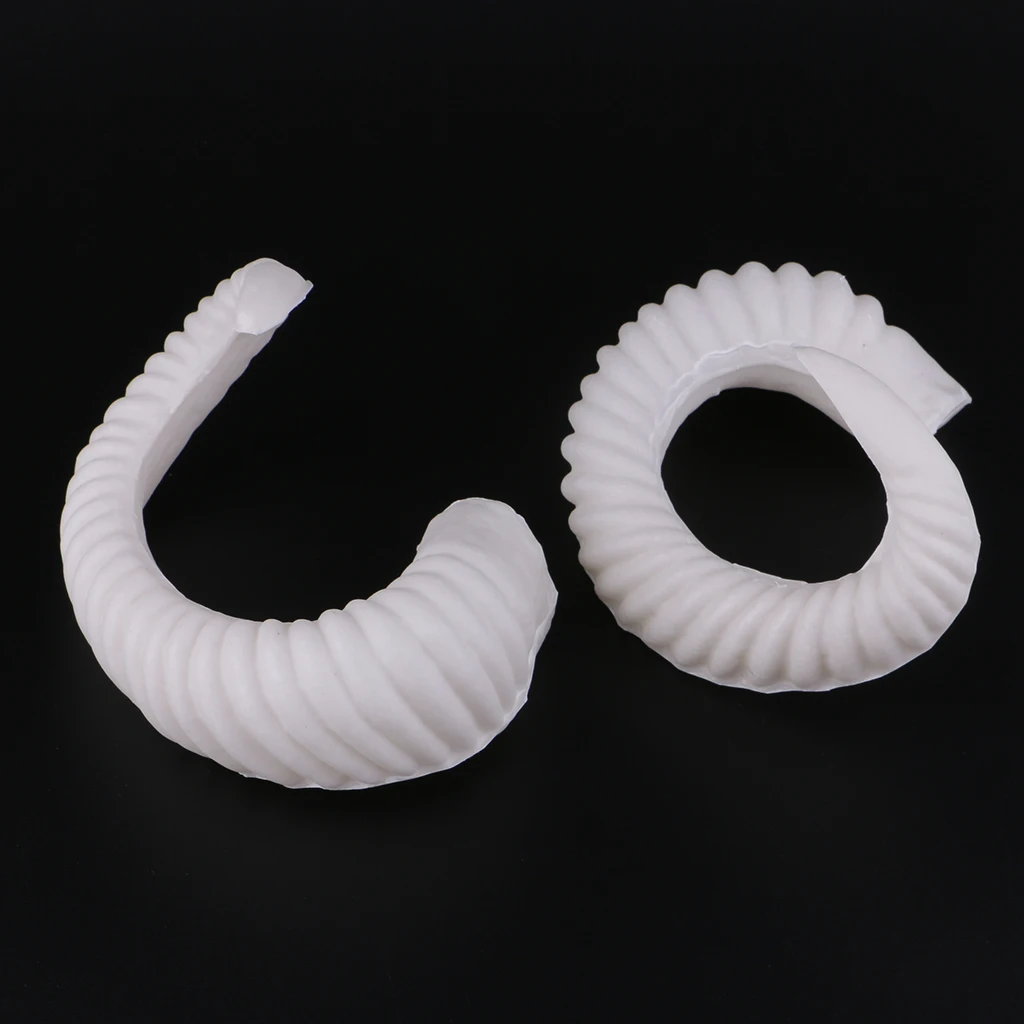 Artificial Ram Horns Costume Accessories for DIY Gothic Hair Headband Hoop B