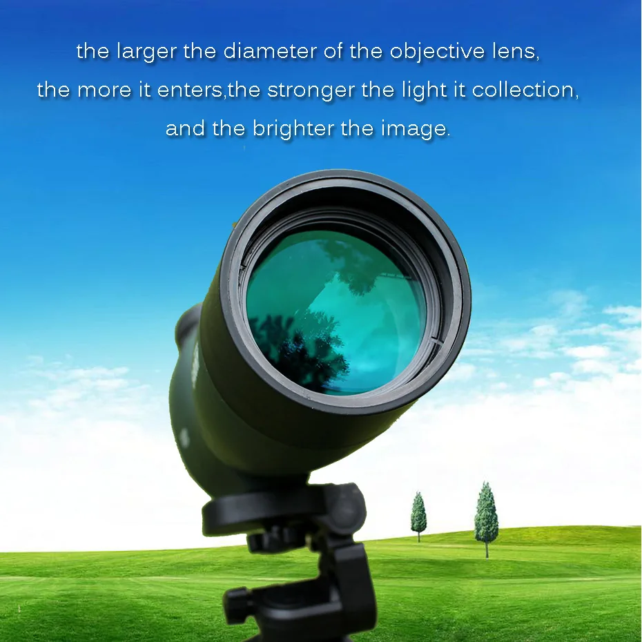 Adaptador de teléfono Universal y Monocular para caza con telescopio de Zoom de alcance de 50/60/70mm mountF9308 óptica al aire libre para caza, tiro, tiro con arco, observación de aves - 5