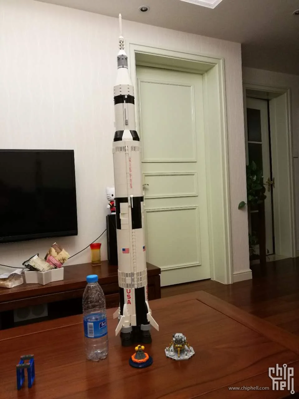 

Creative Series Apollo Saturn Launch Vehicle Set Building Block Bricks Toys 1969Pcs Compatible With Legoings 21309
