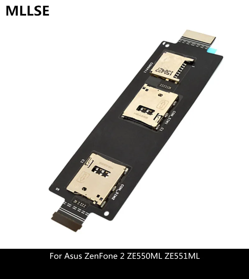 

Repair Parts For ASUS ZenFone 2 5.5 Inch ZE551ML ZE550ML SIM Card Reader Holder Connector Slot Flex Cable