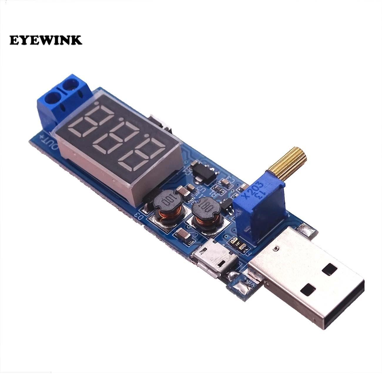 DC 5 В до 3 В/12 в USB повышающий/понижающий модуль питания Регулируемый повышающий