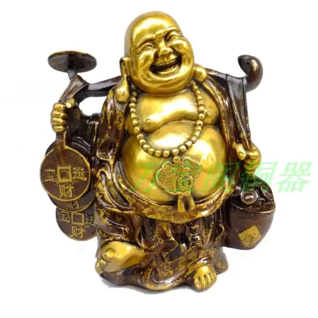 

Bronze copper lucky buddha lucky fortune decoration crafts