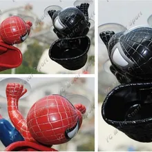 Украшение автомобиля ABS скалолазание присоска Человек-паук с упаковкой корзина игрушка кукла для окна зеркало заднего вида автомобиля-Стайлинг