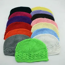 21 цвет, Детская вязаная шапочка Kufi для малышей, детская шапка куфи легкая шапочка, вязаная шапочка, ручная работа