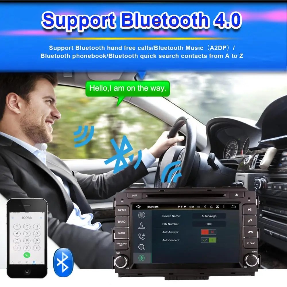 4 ГБ ОЗУ Android 8 0 Восьмиядерный автомобильный DVD плеер навигация головное