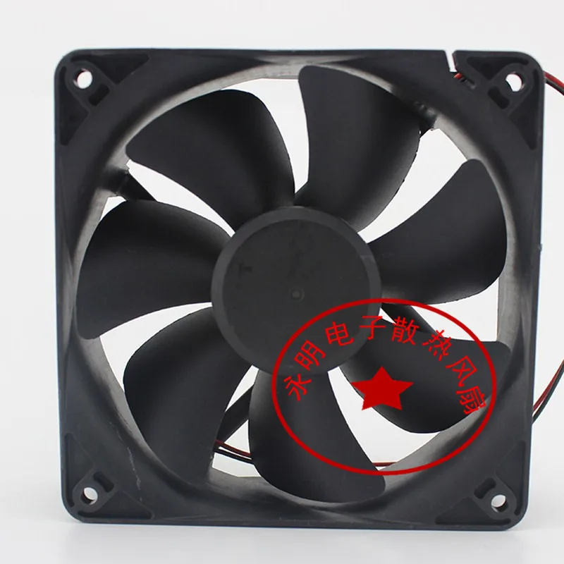 SUNON EEC0384B2 0000 G99 постоянного тока 48V 5 8 W 3 провода 120x120x38 мм Сервер вентилятор