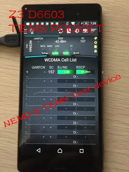 

Z3 D6603 tems pocket 16.x handset +support LTE Volte & POLQA& PESQtesting+all social Networks test+Free Shipping dhl & ems
