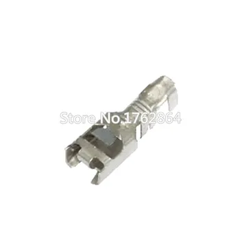 

100 PCS 6.3 series automotive connector connector wiring copper terminal tinned DJ629-E6.3B socket plug