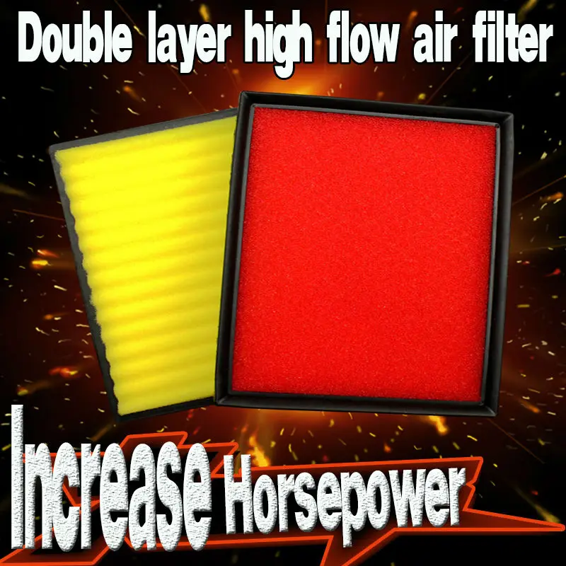 High Flow Air Filter Fit 2012 2018 TOYOTA CAMRY 3 5L And 2018 TOYOTA CAMRY 2 5L match Kn 33 