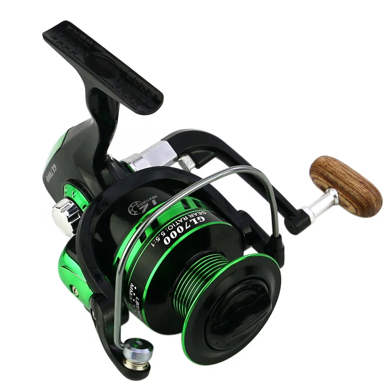 

Fishing Spinning Reel F Metal Spool 12 Ball Bearing 5.5:1 1000-7000 Series Hot Wheels carretilhas de pescaria fishing tackle