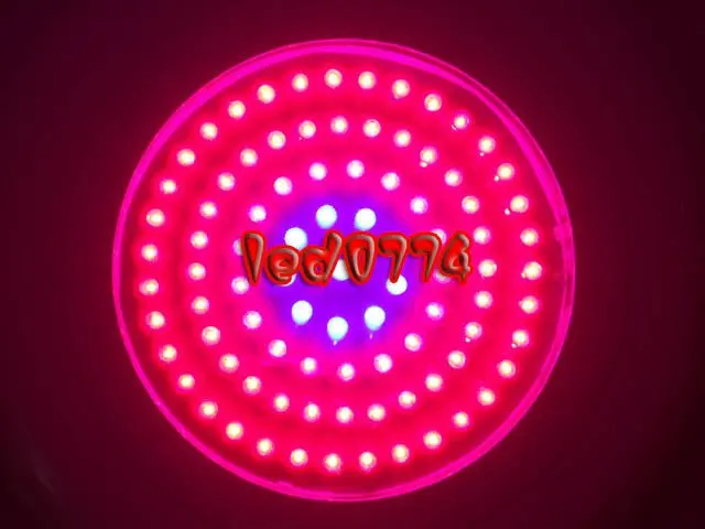 LED grow light Free Shipping byDHL/EMS New 90W UFO LED Plant Grow Light