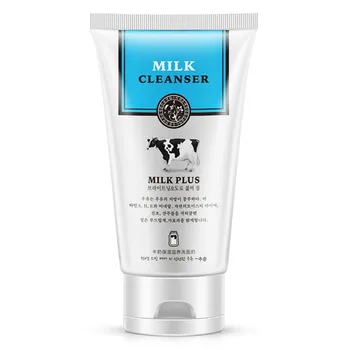 

HANCHAN Milk Face Wash Facial Cleanser Nourishing Cleanser Foam Moisturizing Whitening Anti-Spots Marks Deep Clean Cosmetics