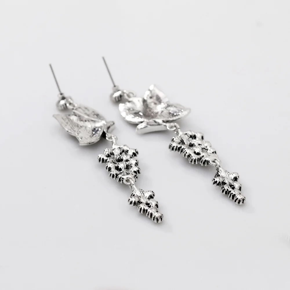butterfly rhinestone earrings for women 4