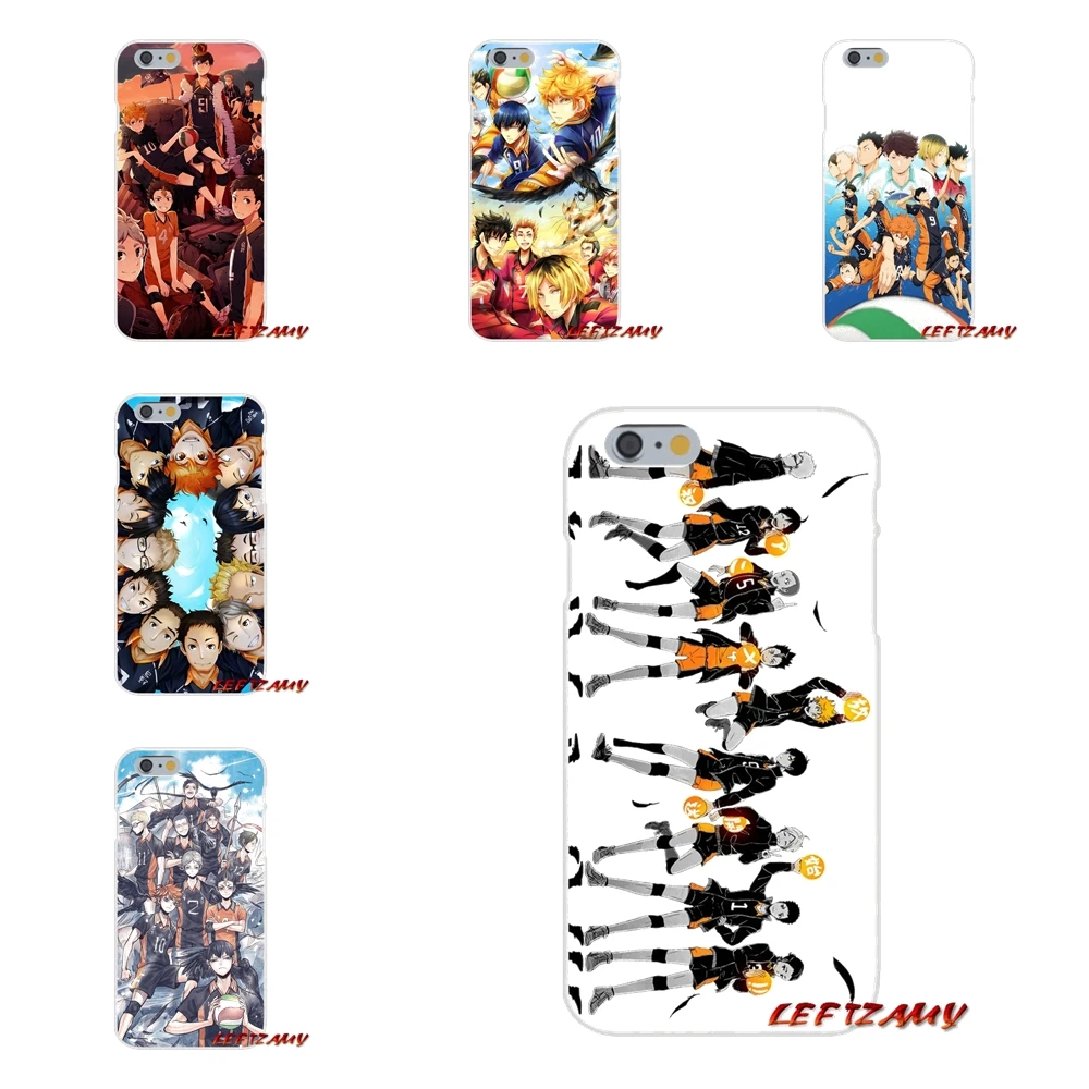

Haikyuu Team Karasuno For iPhone X 4 4S 5 5S 5C SE 6 6S 7 8 Plus Accessories Phone Cases Covers