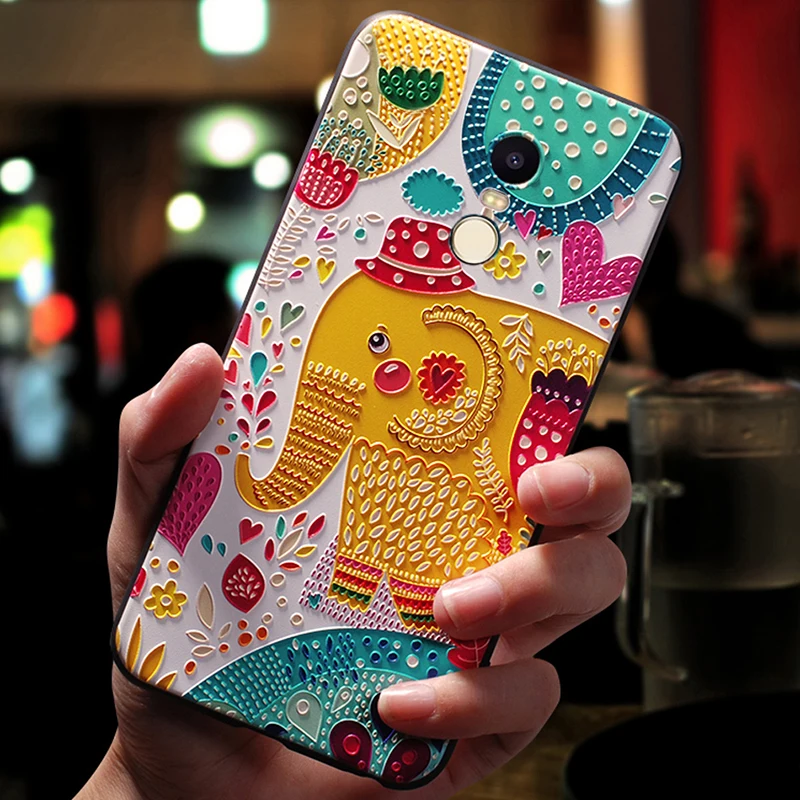 YonLinTan силиконовый роскошный банк чехол для XIOMI Xiaomi Redmi 5 плюс задняя крышка etui 3D