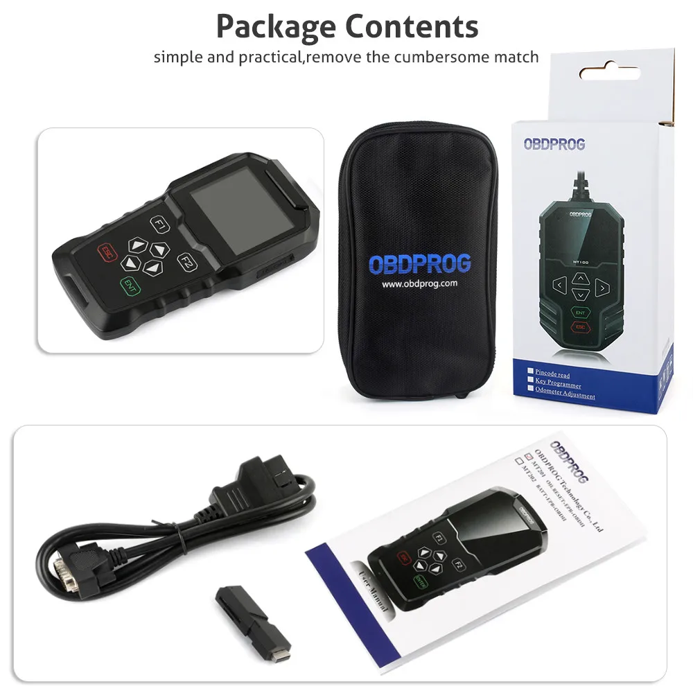 OBDPROG MT006 Auto Key Programmer Adjust Odometer Immobiliser For VAG_14