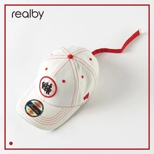 REALBY бейсболки женские прилив шляпа летний козырек от солнца спортивная мода корейский стиль Версия Кепки KR19