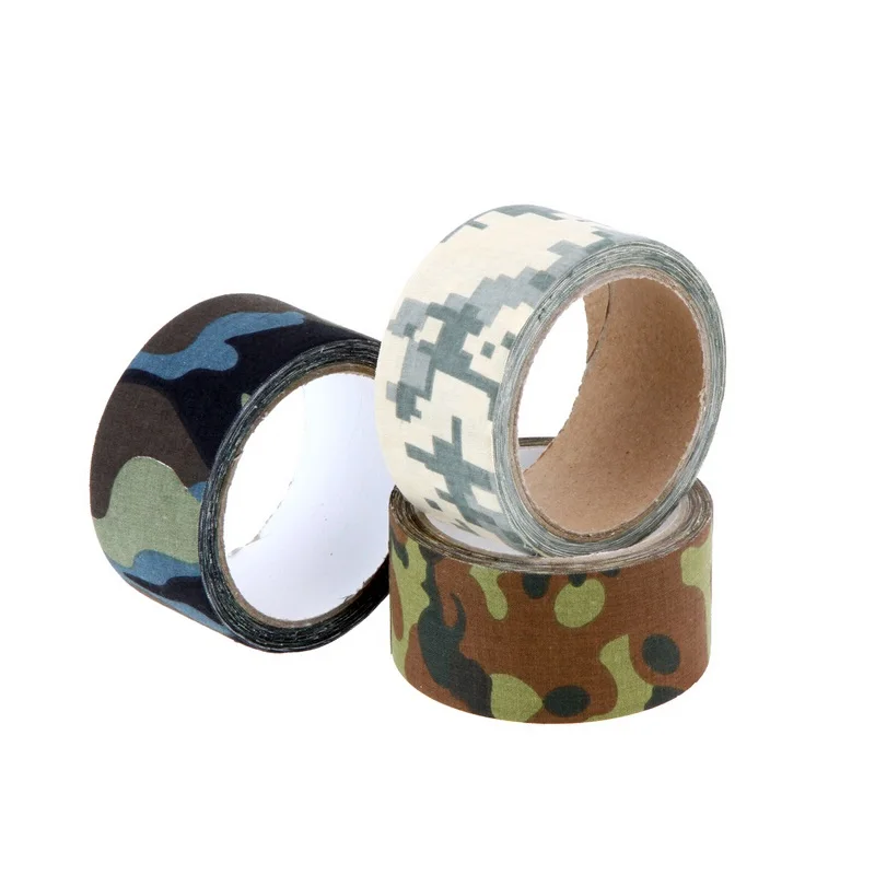 

10M EDC Survival Hunting Camouflage Tapes Stretchable Army Jungle War Game Shooting Gun Rifle Wrap Tactical Camera Bike Stickers