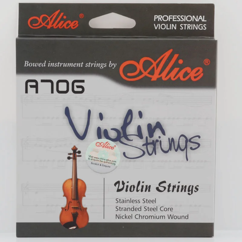 

High quality violin strings set, colored electric violin strings 1/4 1/2 3/4 4/4 High quality imported violin accessories