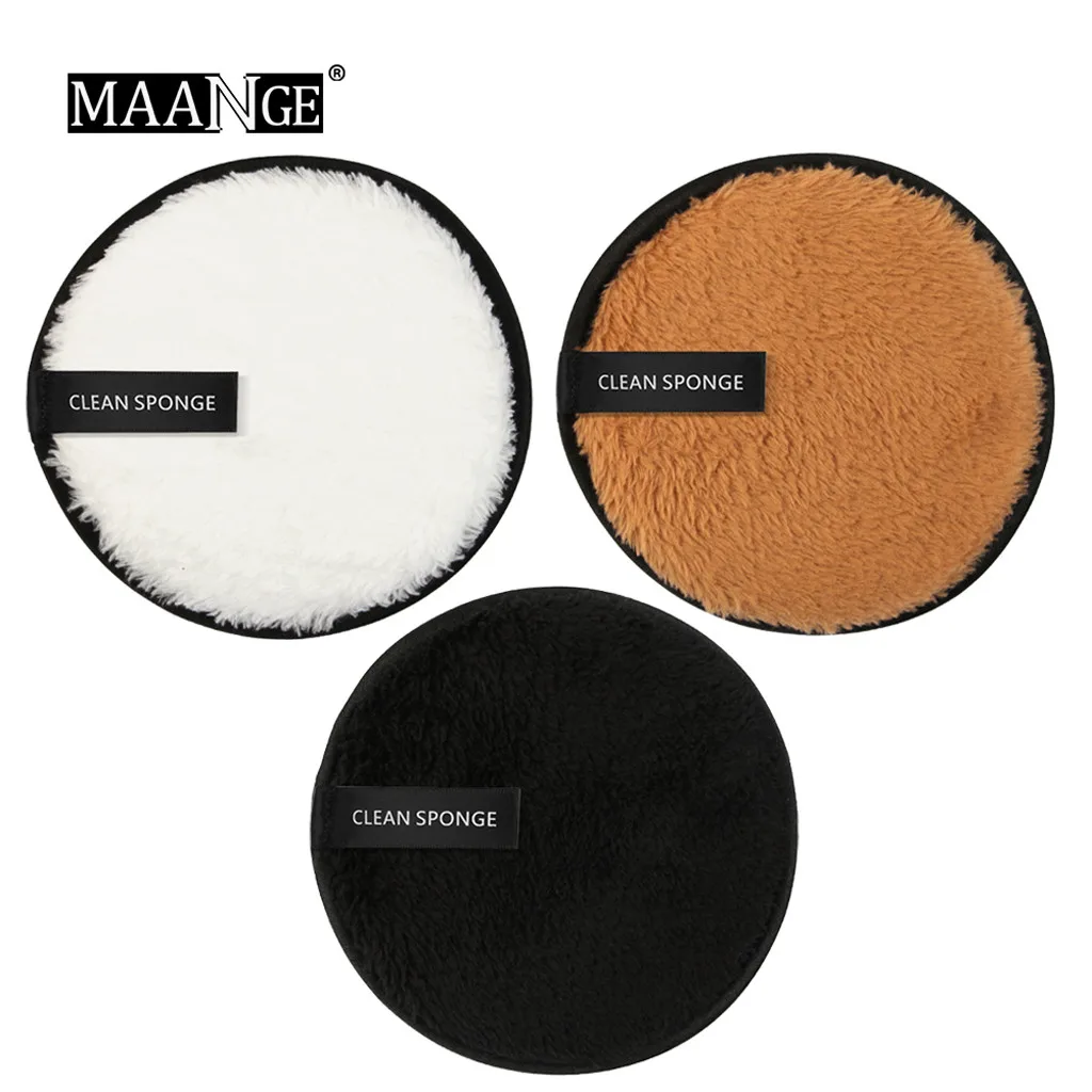 MAANGE косметическая пудра слоеные женские инструменты для снятия макияжа полотенце для очищения лица тканевые подушечки плюшевые слоеные 8W2