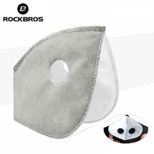 ROCKBROS фильтр для масок MTB велосипед велосипедный цикл Анти-пыль маска для лица шарф Замена с активированным угольным фильтром хорошая защита